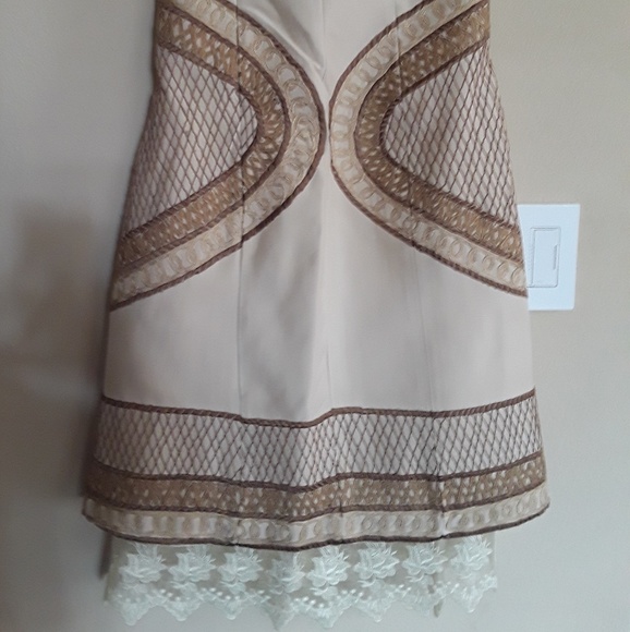 Tracy Reese silk wedding cocktail holiday dress - Picture 7 of 8